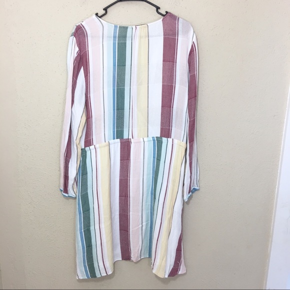 Rails Becca Cusco Stripe Dress Wrap Large - Picture 9 of 12